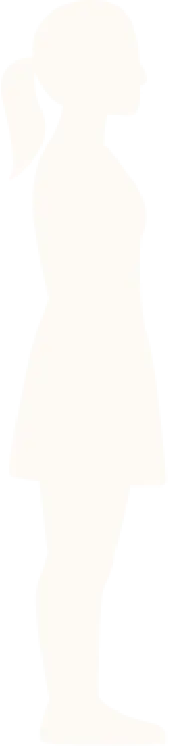 Jugendliche-Icon in weiß